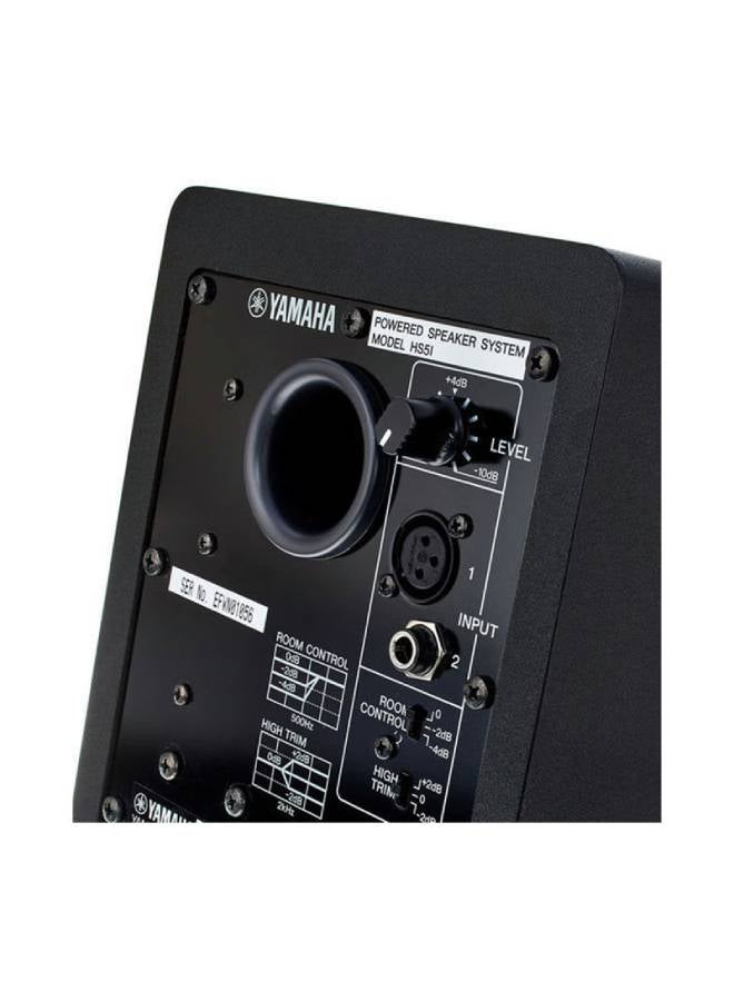 YAMAHA - Studio Speaker With Mounting Points And Screws HS-5I BL Black/Silver - Image 1