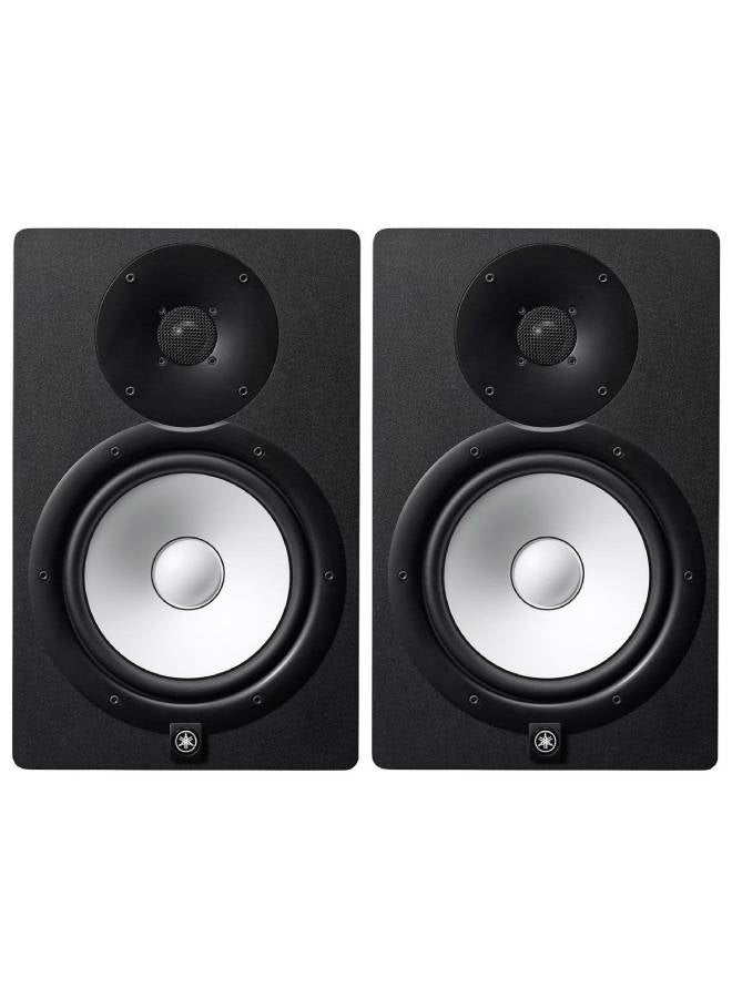 ياماها مكبر صوت أستوديو مزود بفتحات وبراغي للتثبيت HS-7I BL أسود/فضي - Image 1