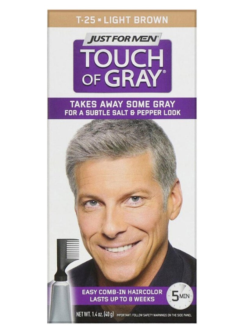 جست فور من صبغة شعر دائمة تاتش أوف جراي بني فاتح T25 - Image 1