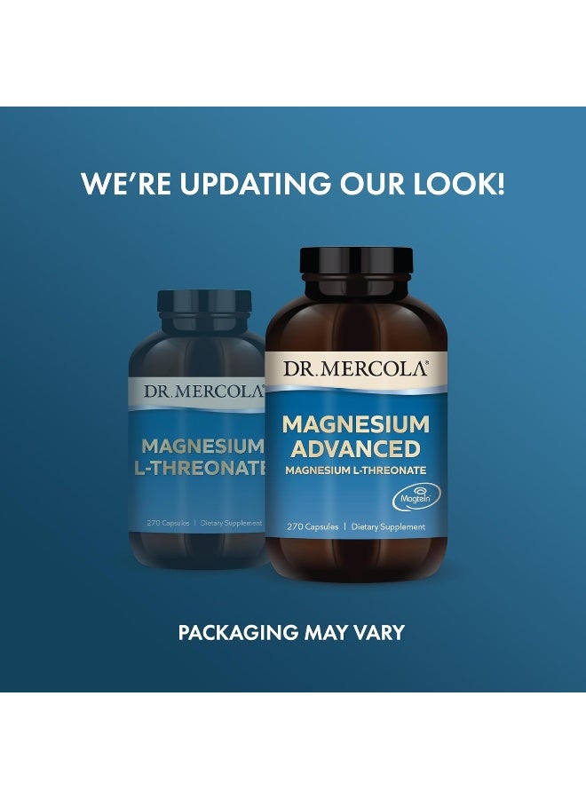 Dr. Mercola - Magnesium Advanced, 270 Capsules Packaging May Vary - Image 1