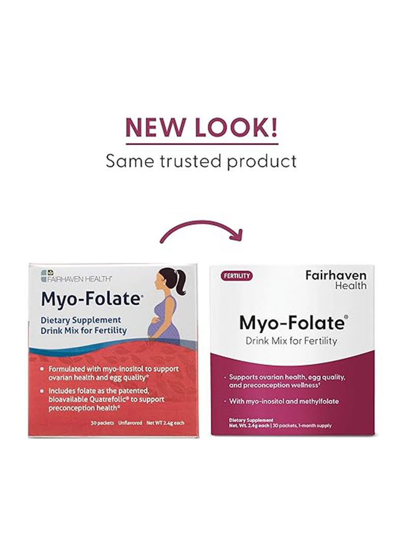 fairhaven health Pack Of 30 Myo-Folate Dietary Supplement  - Image 1