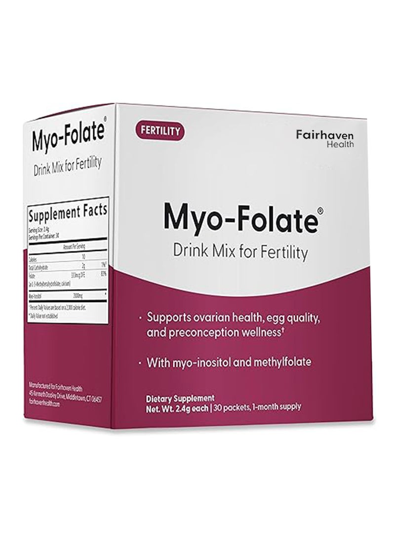 fairhaven health Pack Of 30 Myo-Folate Dietary Supplement  - Image 2