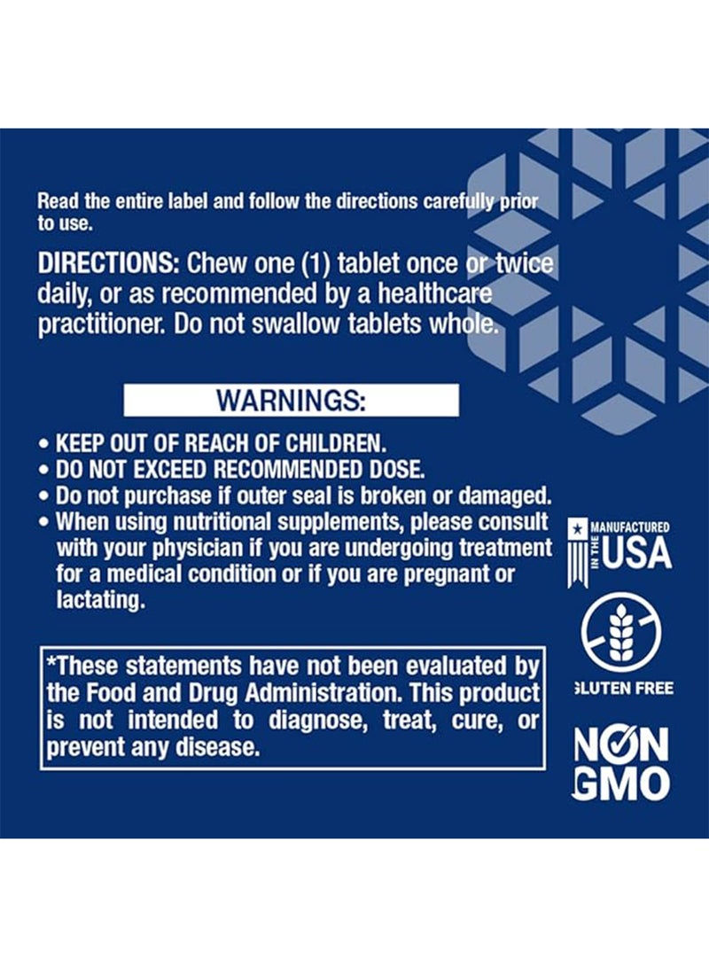 Life Extension Discomfort Relief Berry flavor, Minor Pain and Discomfort Dietary Supplement - 60 Tablets - Image 3