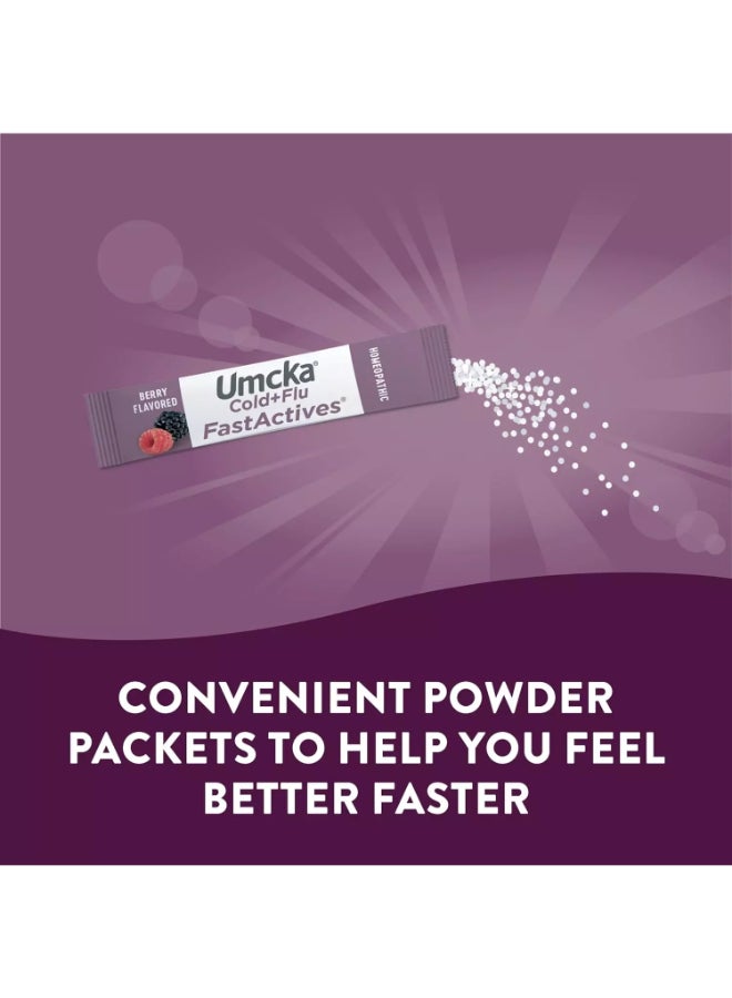 ناتشور واي أومكا كولد + إنفلونزا، بنكهة التوت - 10 عبوات - Image 3