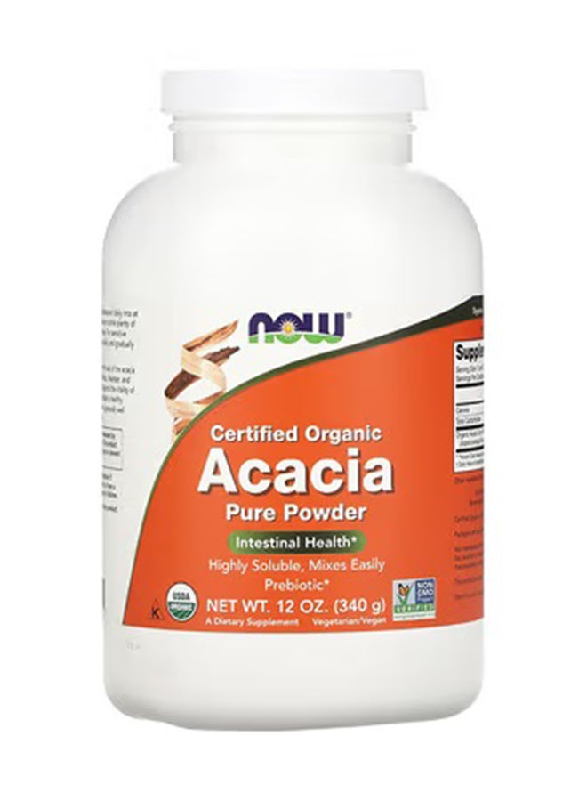 Now Foods Certified Organic Acacia Fiber Powder - Image 1