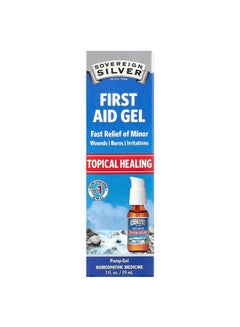 Sovereign Silver First Aid Gel, Topical Healing 2 fl oz  - Image 1