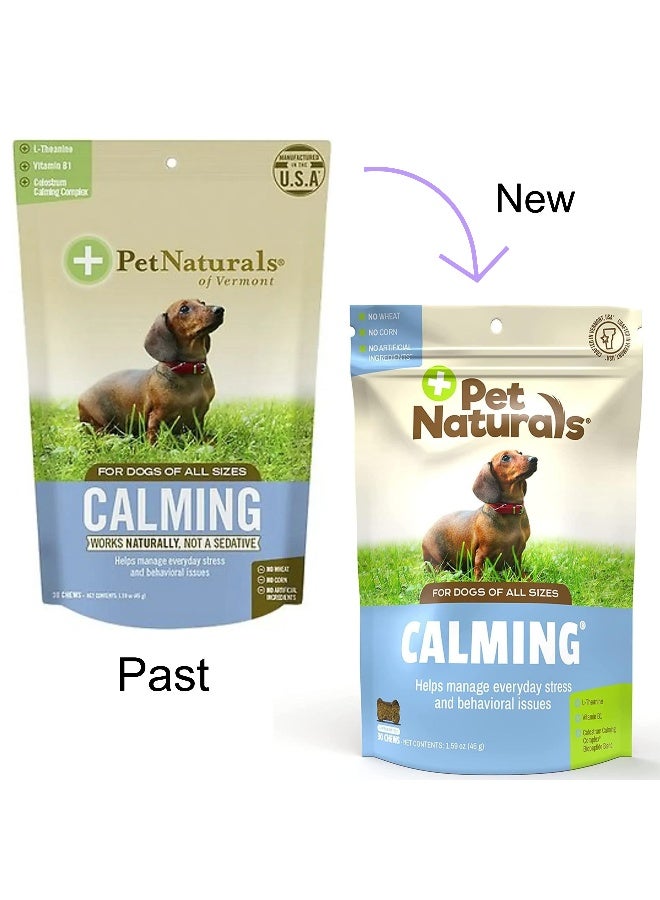 Pet Naturals Pet Naturals All Dog Calming 30 Chews Packaging May Vary - Image 1