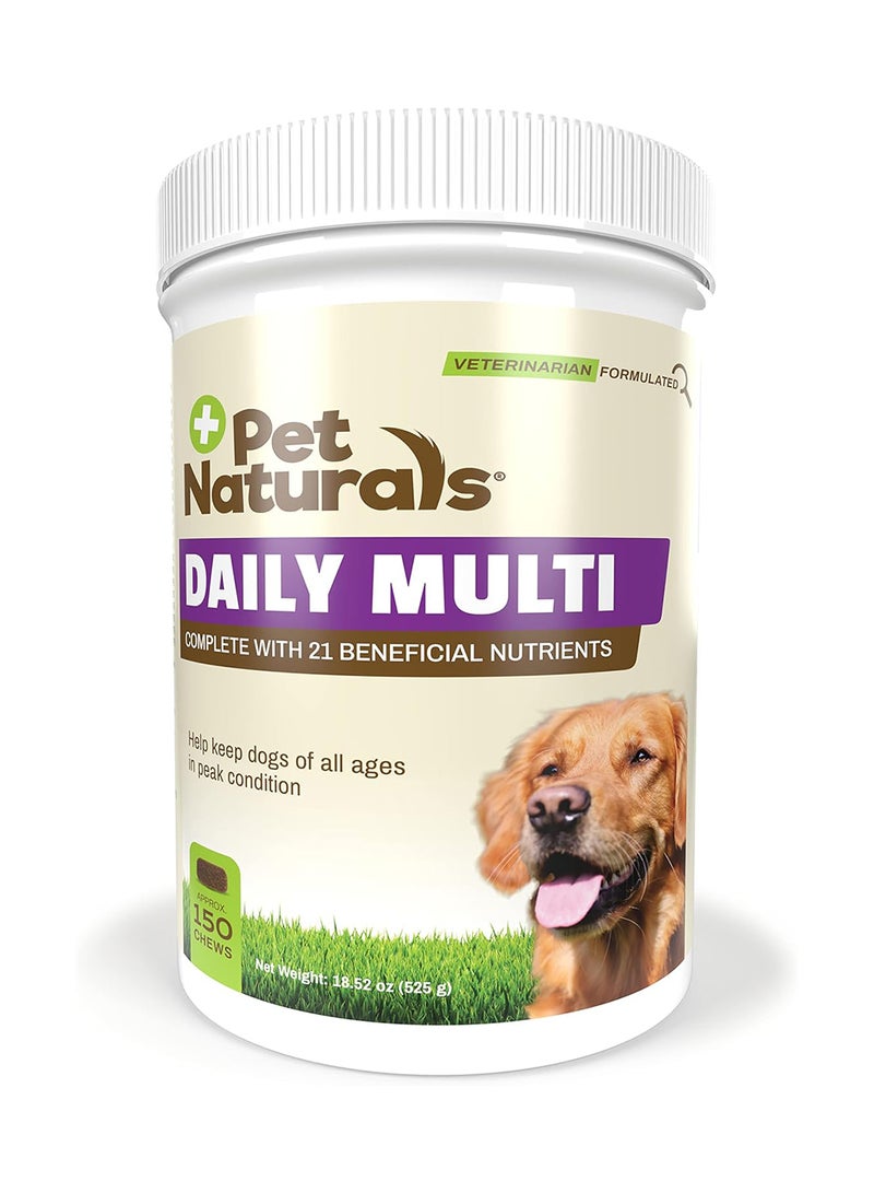 Daily Multi For Dogs - 150 Chews - pnsku/N36671987A/45/_/1730710075/13f5ffca-c31e-42b6-8d99-19fcdbc34ab6