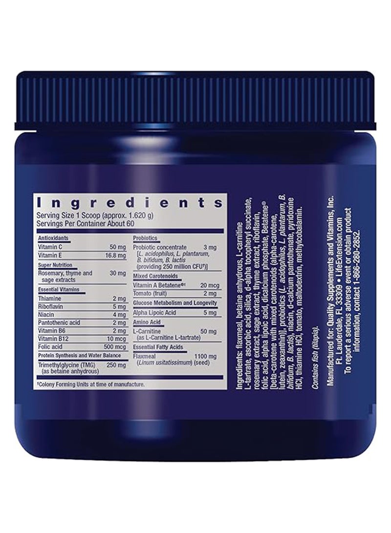 Life Extension Dog Mix Advanced Multi-Nutrient Formula 100 g, 60 Servings - Image 2