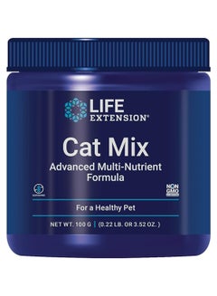 Cat Mix Advanced Multi-Nutrient Formula - (100g)3.52 Oz Multicolour