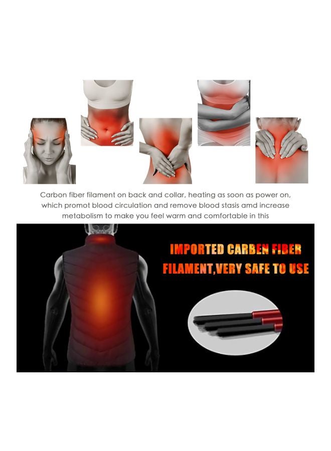 LIXADA Electric Thermal Heating Long Sleeves Jacket L - Image 5