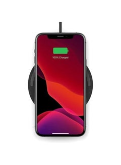 BoostCharge Wireless Charging Pad 10W Qi-Certified Fast Wireless Charger For iPhone 15, 14, 13 Or Older, Samsung, Google, Huawei, More Wall Plug Not Included Black - pnsku/N36748447A/45/_/1705055599/ebbecdcb-eb75-46f0-8857-e6f5f51003af