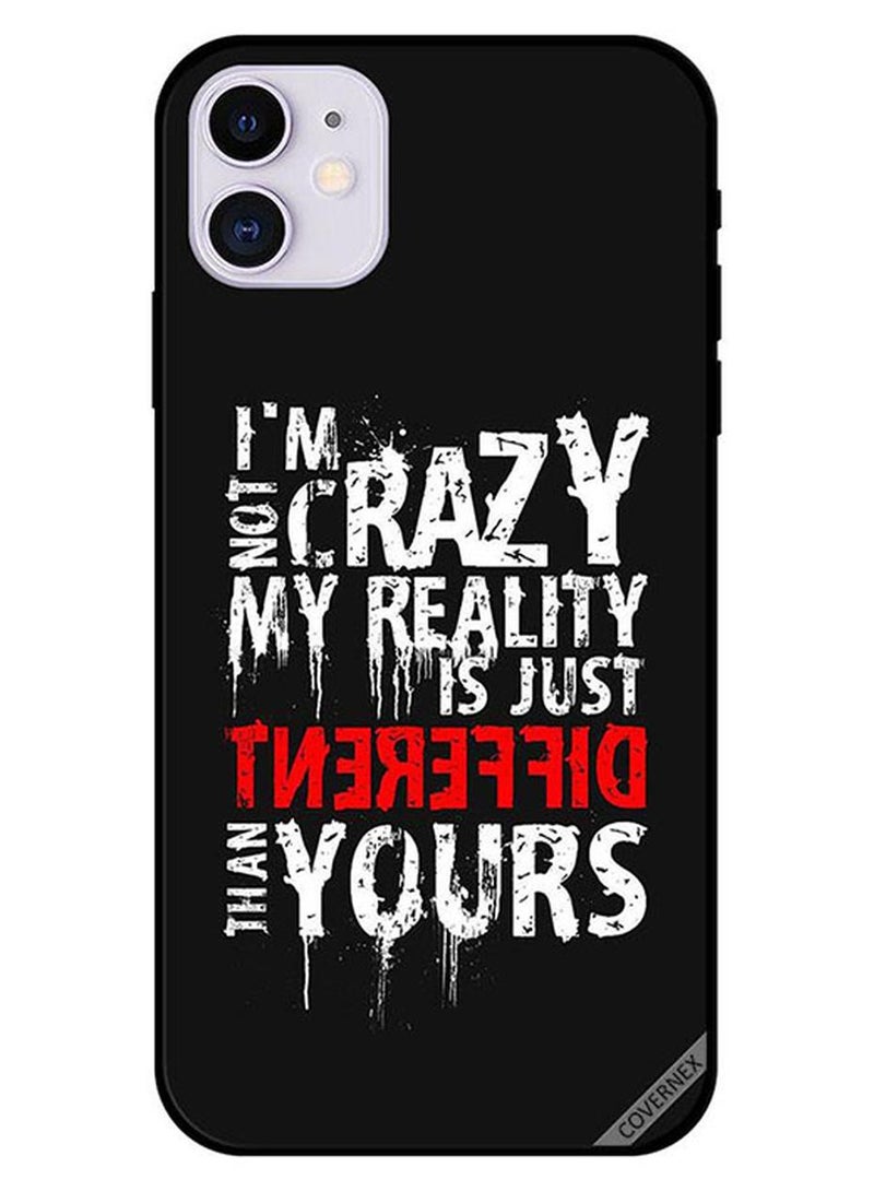 كوفرنيكس غطاء حماية واق لهاتف أبل آيفون 11 أسود / أبيض / أحمر