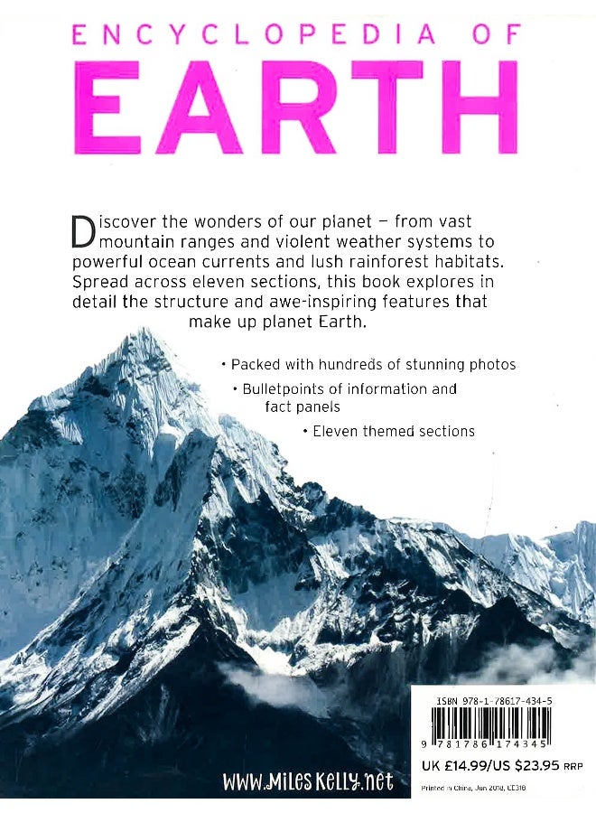 Encyclopedia Of Earth Paperback English by Miles Kelly - 1-Aug-18 - Image 2