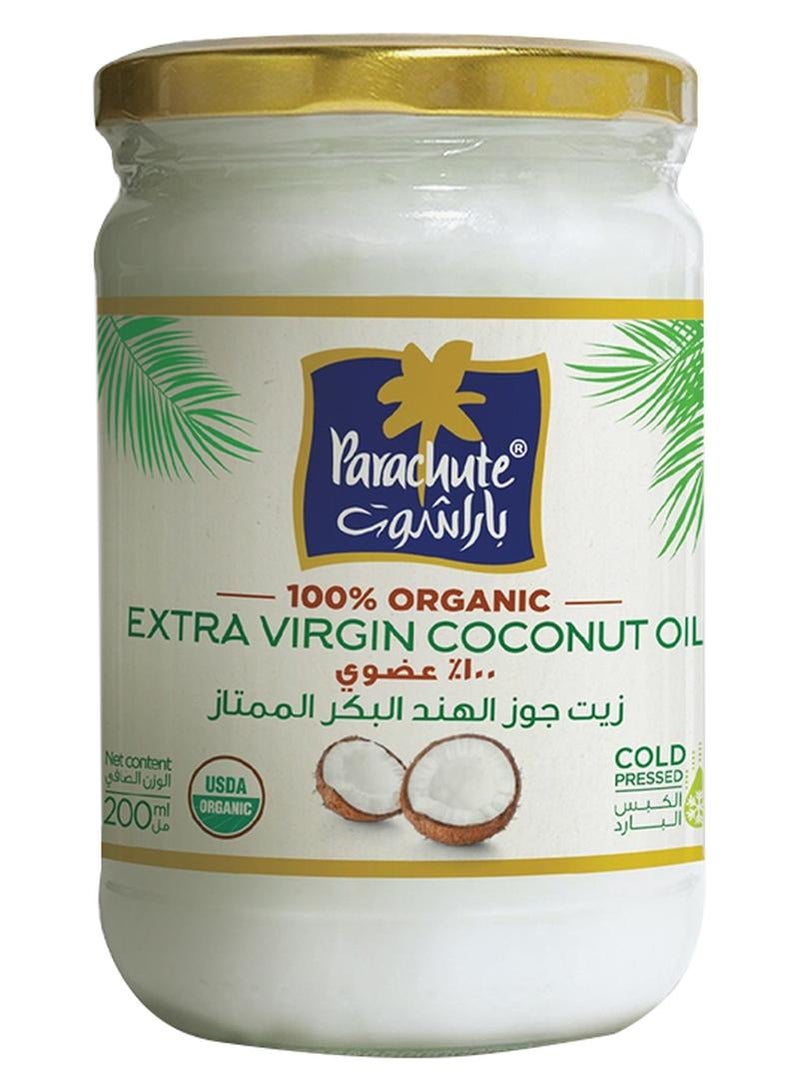باراشوت زيت جوز هند بكر ممتاز عضوي 200ملليلتر - Image 1
