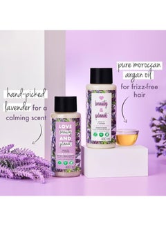 love beauty and planet Argan Oil And Lavender Sulphate, Paraben And Dye Free Conditioner For Dry And Frizzy Hair 400ml  - Image 3