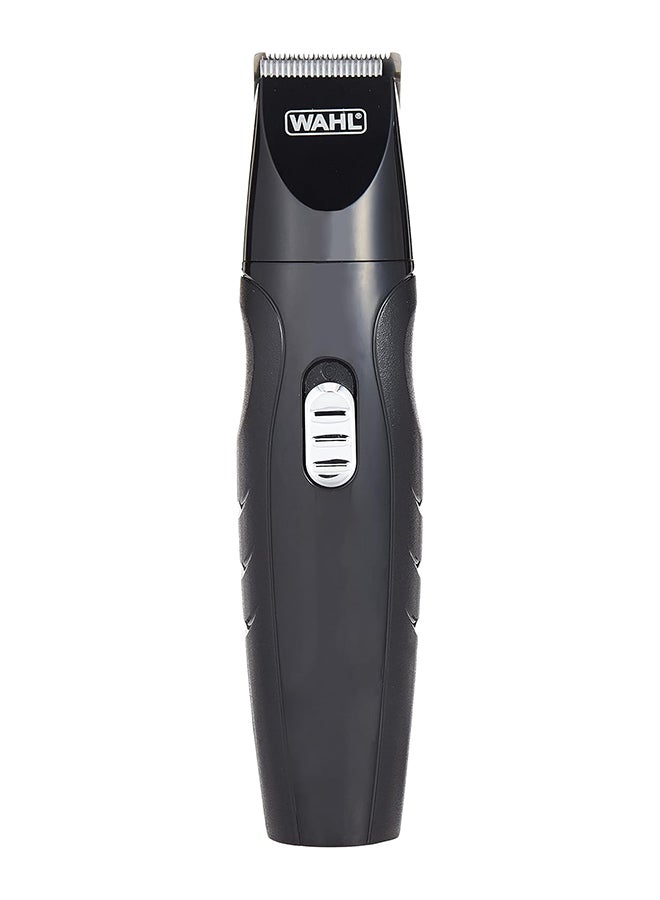 WAHL WAHL Easy Trim Rechargeable Beard Trimmer with 10 Cutting Lengths, Cordless Trimmer for Men, Precision blades multipurpose trimmer, Ergonomic Design, and Premium Accessories, Black, 9685-027 Black/Clear  - Image 1