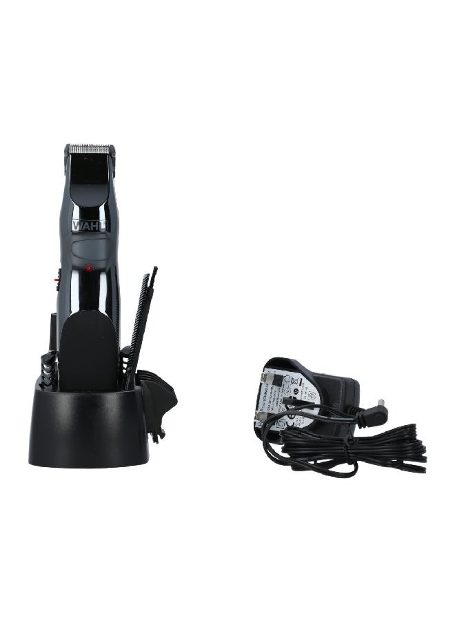 WAHL - GroomsMan Beard And Stubble Cord/Cordless Trimmer Black - Image 1