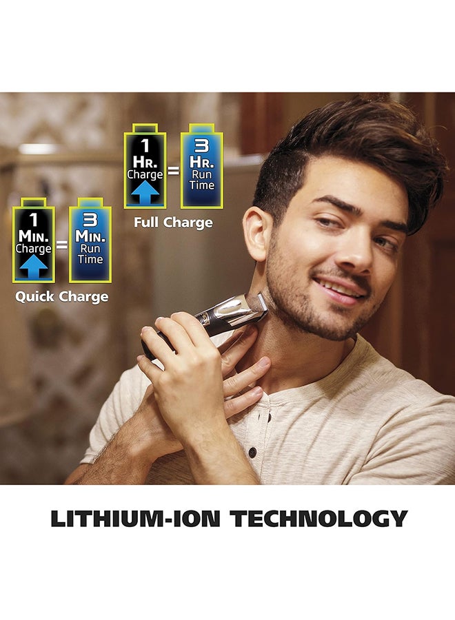 WAHL Lithium Ion Total Beard Grooming Kit Silver/Black - Image 4