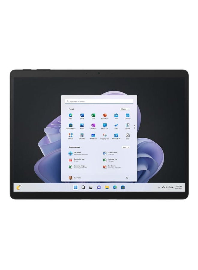 SURFACE PRO 9 Laptop With 13-Inch Display, Core i7-1255U Processor/16GB RAM/256GB SSD/Intel Iris XE Graphics/Windows 11 English Graphite - pnsku/N36995929A/45/_/1700572935/99ea82fb-f6b8-47fd-aee5-fd988f74a6ce