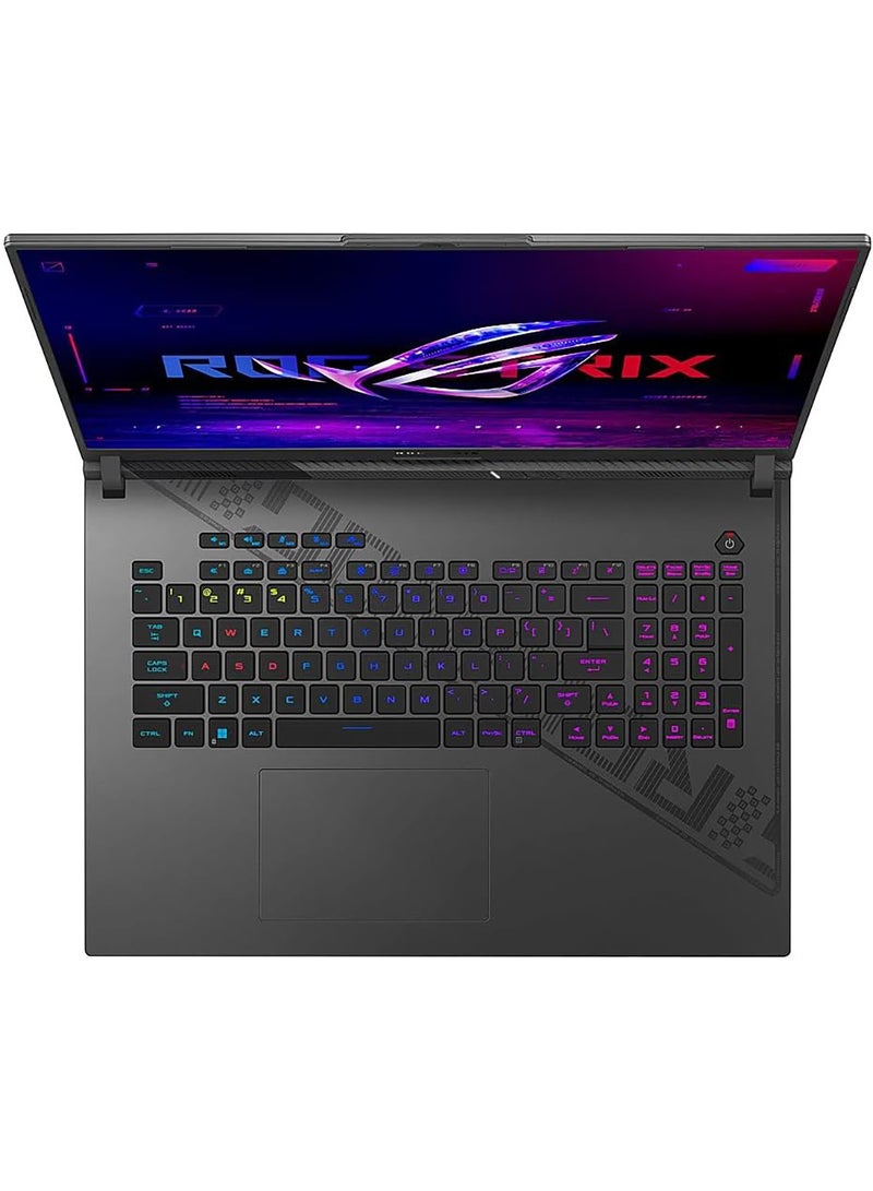 ASUS 2023 Latest Rog Strix G18 Gaming (Upgraded Version) Laptop With 18-Inch Display, Core i9-13980HX Processor/16GB RAM/1TB SSD/12GB NVIDIA RTX 4080 Graphics Card/Windows 11 With FREE Gaming Headset/ English Grey  - Image 5
