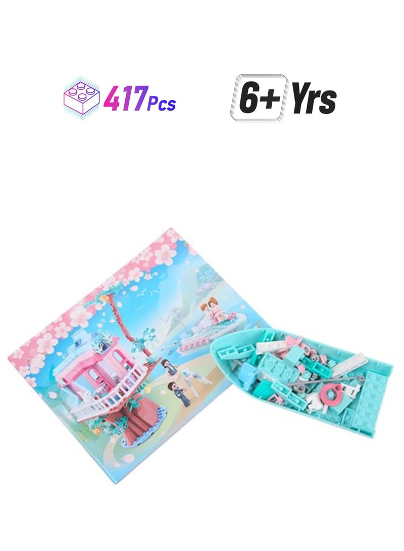 Sluban M38-B0771 417-Piece Dreams Wedding Tree House Set 417 6+ Years - Image 1