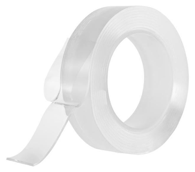 شريط نانو لاصق مزدوج بطول 3 أمتار شفاف - Image 1