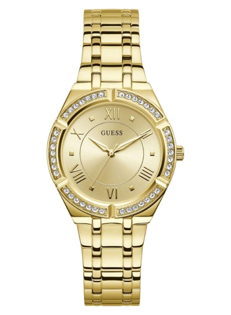 GUESS Women's Stainless Steel Analog Watch GW0033L2 - 36 mm - Gold - Image 1