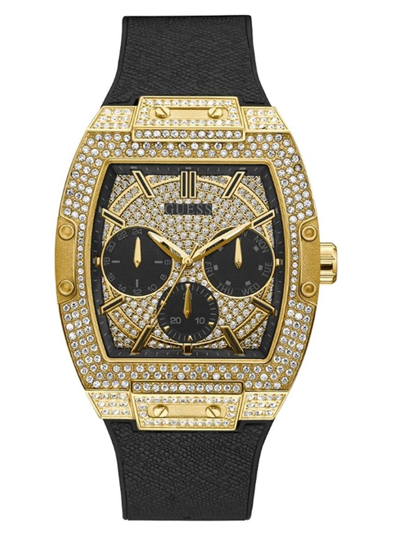 جس ساعة أنالوج مقاومة للماء GW0048G2 - 43 ملم - أسود - Image 1