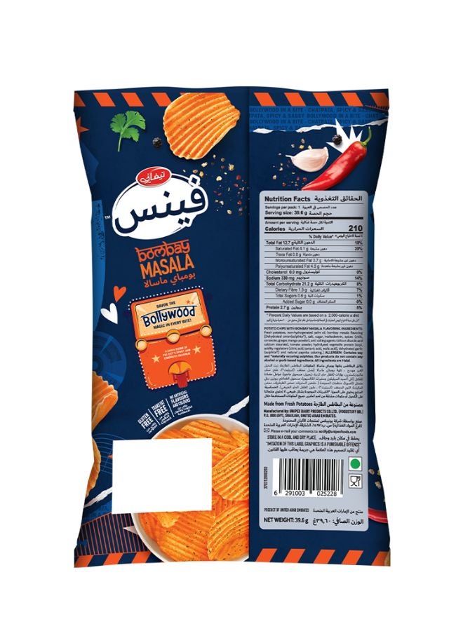 Tiffany Finns Bombay Masala Chips 39.5grams  - Image 2