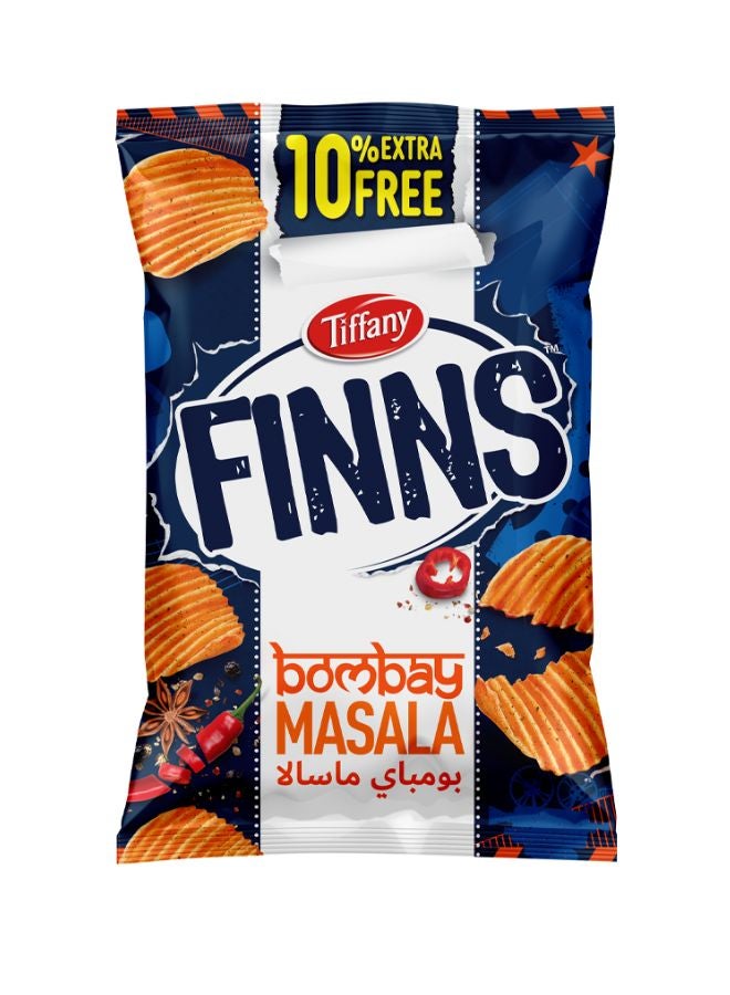 Tiffany Finns Bombay Masala Chips 39.5grams  - Image 1