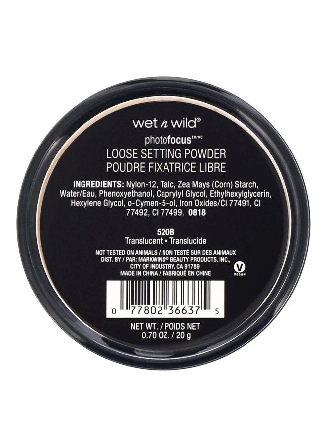 Wet N Wild Photo Focus Loose Setting Powder Translucent - Image 3