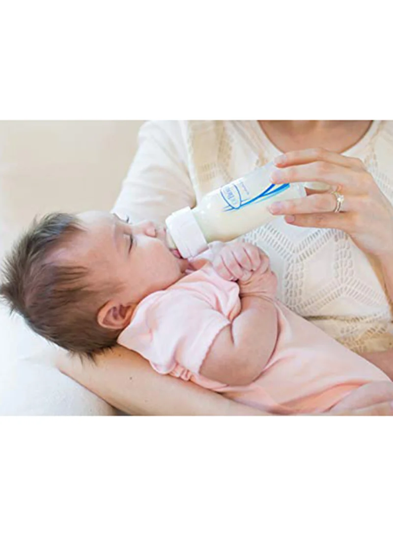 Dr. Brown’s Pack Of 1 Anti-Colic Narrow Glass Baby Feeding Bottle 120 ML, 0 Months +