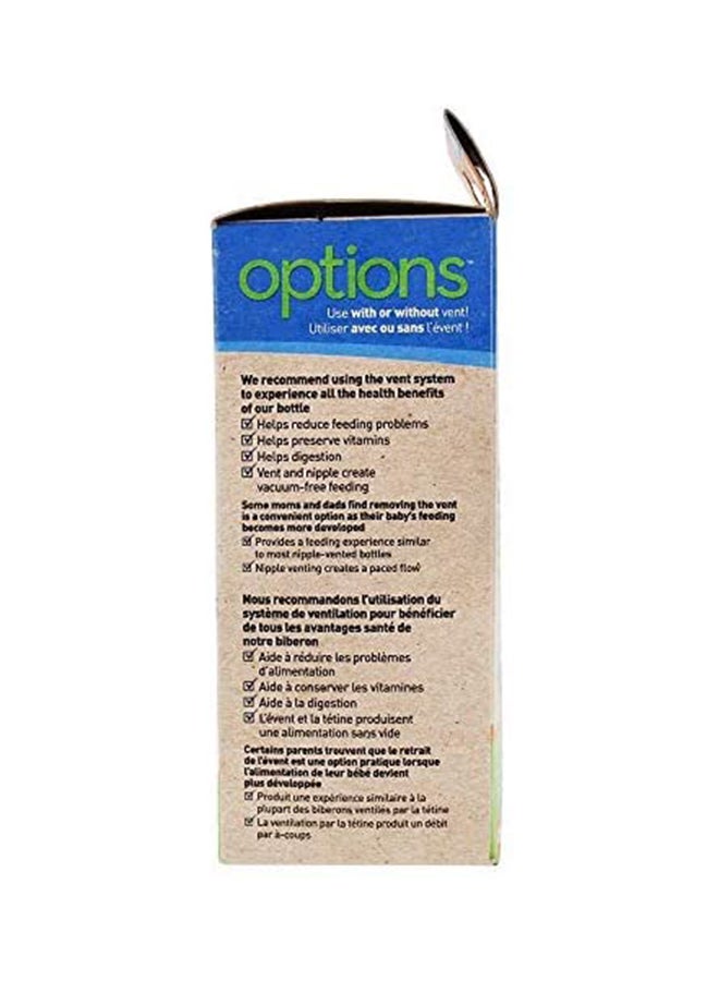 Dr. Brown’s - 5 Oz/150 Ml Glass W-N Anti-Colic Options+ Bottle, 1-Pack - Image 1