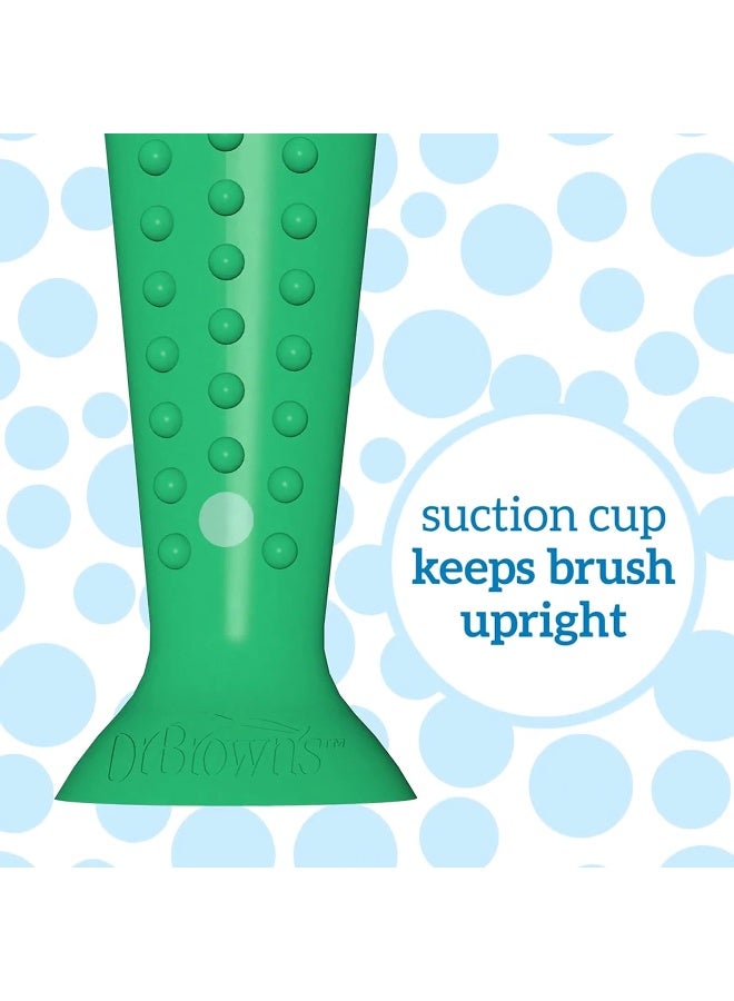 فرشاة أسنان بتصميم تمساح