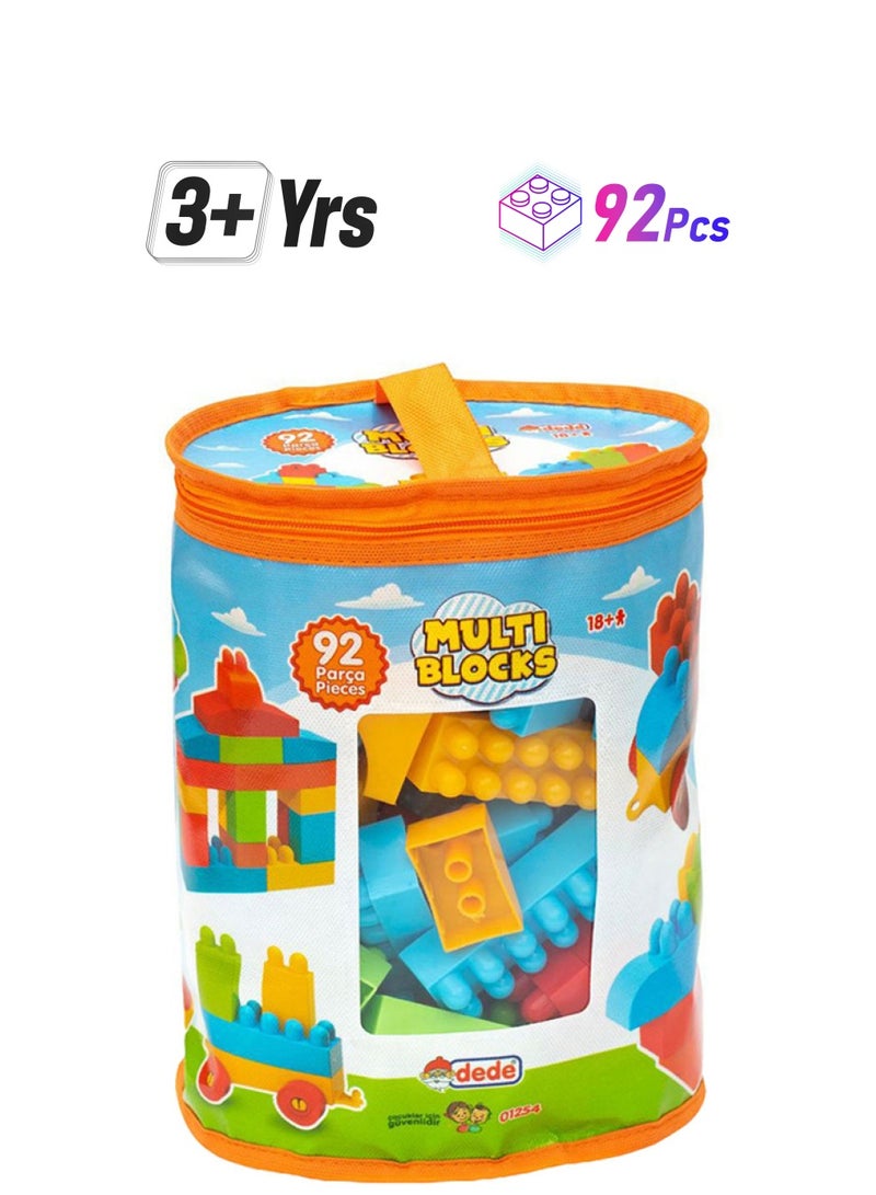 ديدي مجموعة مكعبات بناء من 92 قطعة 01254 92 أكبر من3 سنوات - Image 1