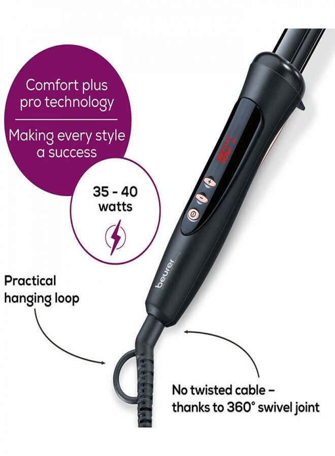 بيورير ملقاط تجعيد الشعر أسود 28x4.2x4.7سم - Image 3