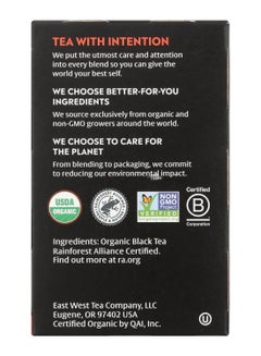 Choice Organic Teas Choice Organics - Black Tea English Breakfast , 16 Tea Bags 32grams Pack of 16  - Image 4