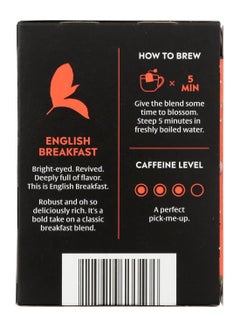 Choice Organic Teas Choice Organics - Black Tea English Breakfast , 16 Tea Bags 32grams Pack of 16  - Image 3