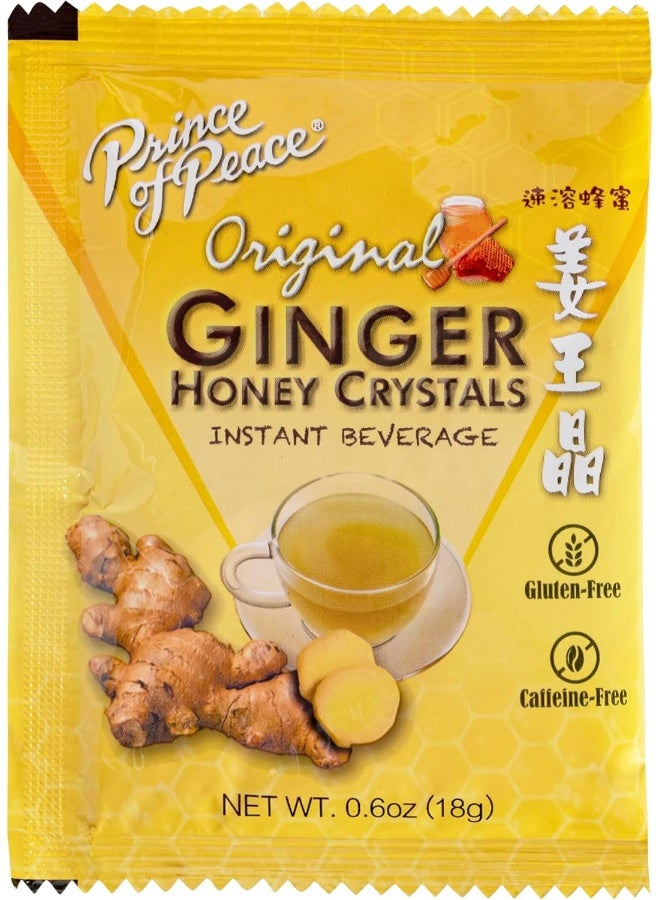 prince of peace Ginger Honey Crystals Original 10 Sachets 18 G Each  - Image 2