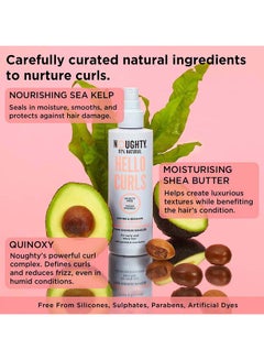 NOUGHTY Hello Curls Define And Reshape Curl Primer Spray 200ml  - Image 2