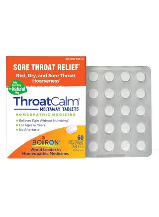 Throat Calm, Sore Throat Relief, 60 Meltaway Tablets - pnsku/N37082377A/45/_/1727330162/78094f9c-f79b-4a52-9e2a-77a76c089212