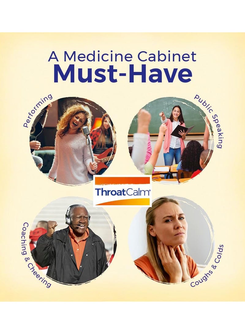 Boiron - Throat Calm, Sore Throat Relief, 60 Meltaway Tablets - Image 1