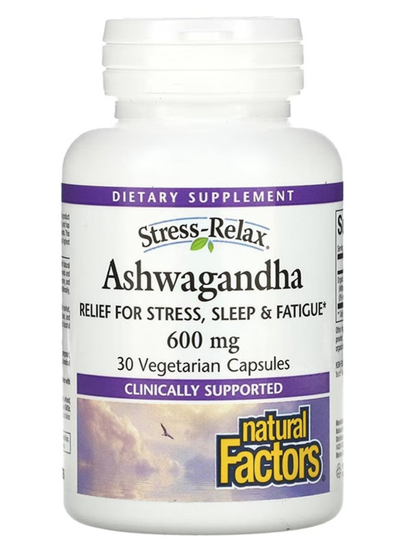 natural Factors Ashwagandha Sensoril - 60 Capsules - Image 1