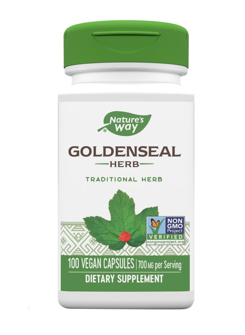 ناتشرز واي مكمل غذائي عشبة خاتم الذهب التقليدية - 100 كبسولة - Image 3