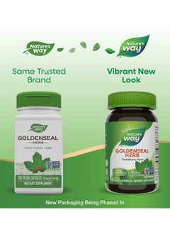 Nature's Way Goldenseal Traditional Herb - 100 Capsules  - Image 4