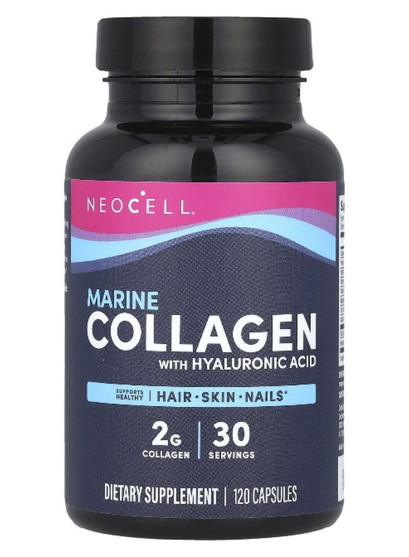 NEOCELL Marine Collagen Dietary Supplement - 120 Capsules - Image 1