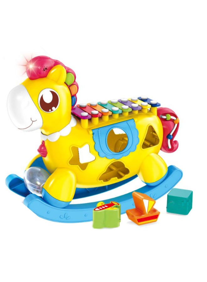 هوانجر طقم مكعبات ميوزك بوني آند شايبس مكون من 8 قطع 31x26x11سم - Image 1