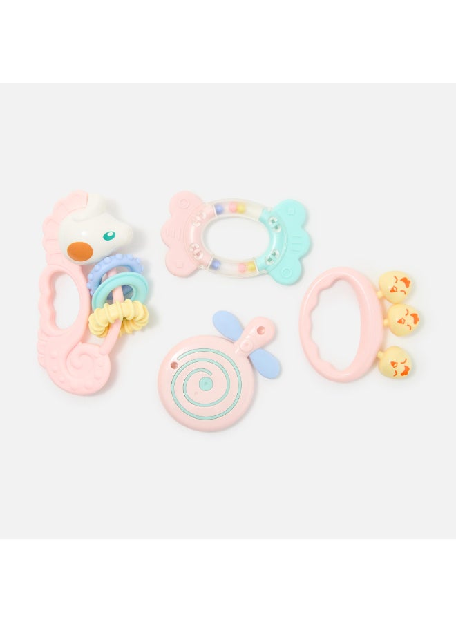 هوانجر طقم عضاضات ألعاب خشخيشة من 5 قطع - Image 2