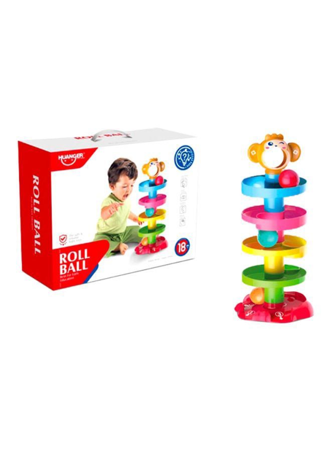 HUANGER Roll Ball Multicolored Durable And Sturdy For Long Term Use Kids Toy 18x18x41cm - Image 2